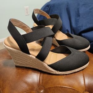 Espadrille Wedges Like New